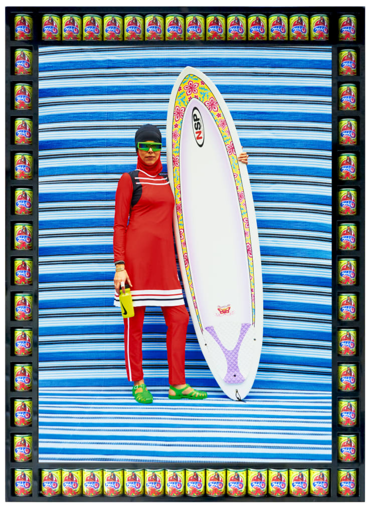 Surfer in Red, 2015