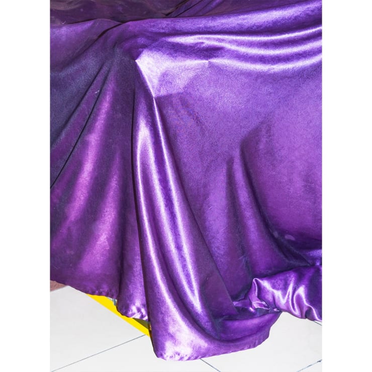 Farah Al Qasimi, Closed Kiosk (Purple), 2019