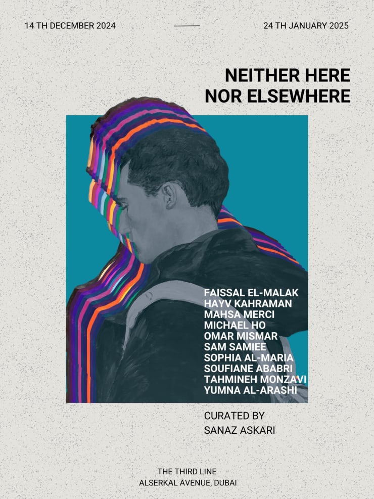 Neither Here ~ Nor Elsewhere Curated by Sanaz Askari