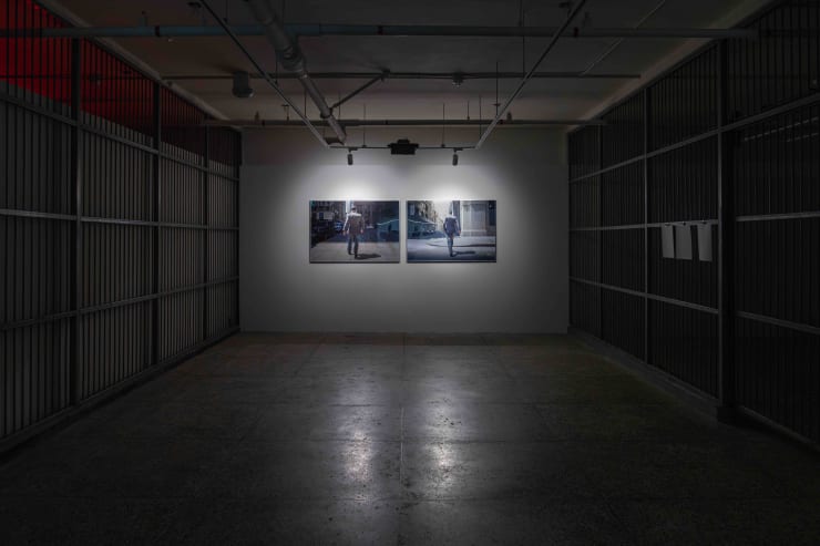 Installation view, Sophia Al Maria, Bull and Bear, 2023, Busan Biennale, Seeing in the Dark, 2024, ⓒBusan Biennale Organizing Committee