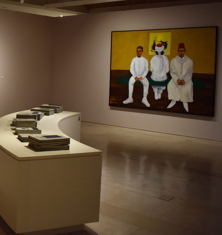 Installation views, Hudood: Rethinking boundaries, 2024, SOAS Gallery. Image courtesy of SOAS Gallery.