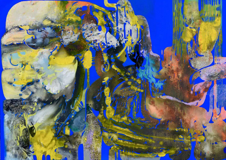 Vian Sora, Echo and Narcissus, 2018. Mixed media finished w/ oil on canvas. Courtesy of Speed Art Museum.