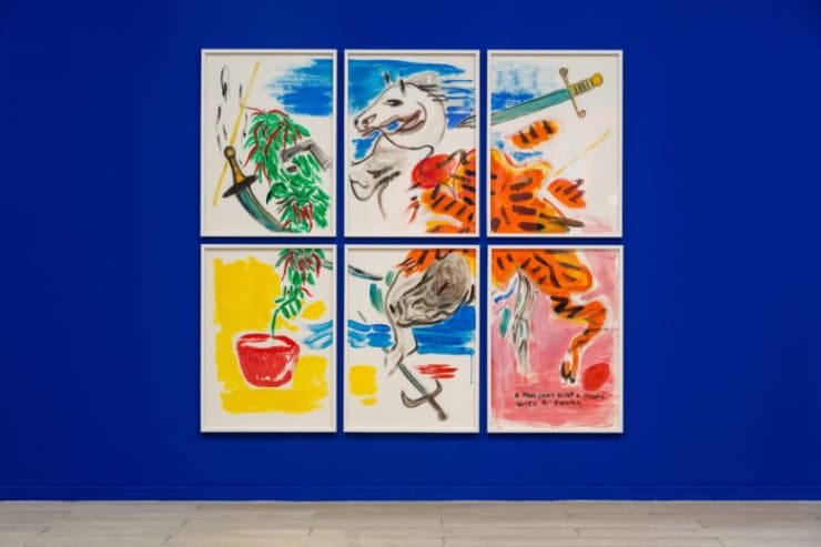 Anuar Khalifi, Forever Is A Current Event, 2019, installation view at The Third Line