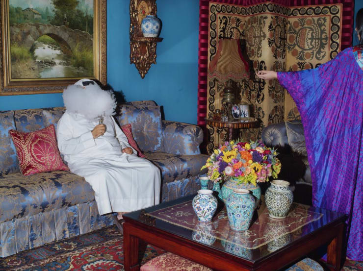 Farah Al Qasimi, Living Room Vape, 2016, Archival Inkjet Print, 66.7 x 88.9 cm, Edition of 5, 2AP