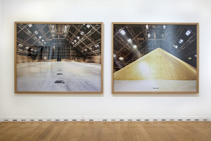 Zineb Sedira, Installation view at FIAC 2015