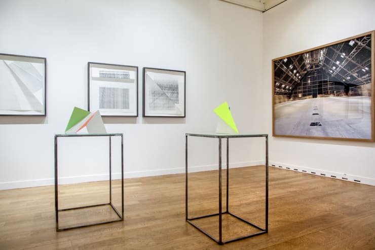 Rana Begum, Installation view at FIAC 2015