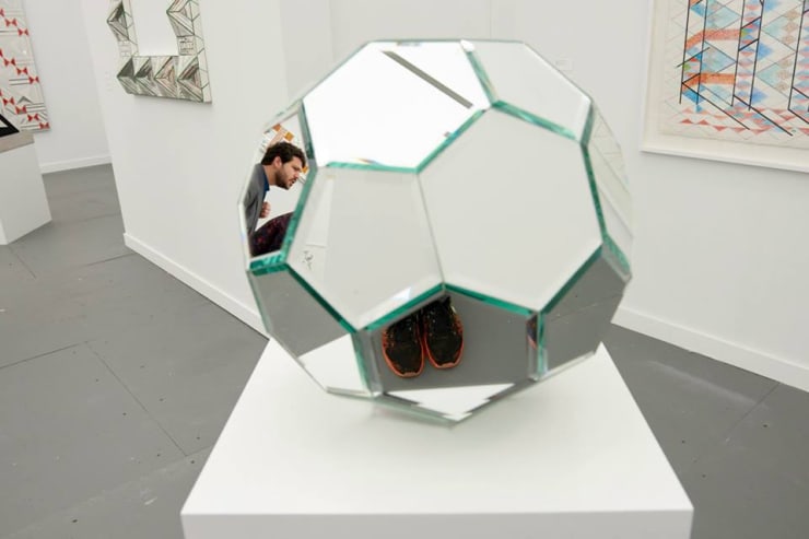 Monir Shahroudy Farmanfarmaian, Frieze New York, The Third Line, Installation view, 2015