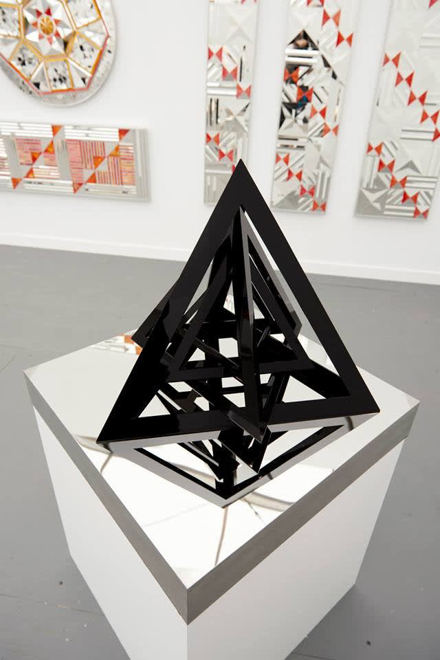 Monir Shahroudy Farmanfarmaian, Frieze New York, The Third Line, Installation view, 2015