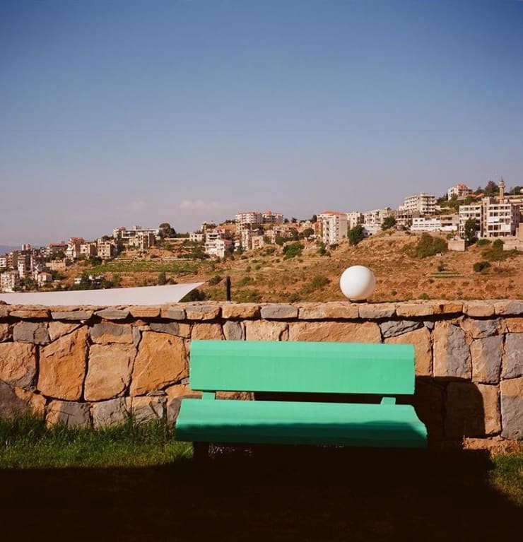 Lamya Gargash, Private Estate on the Mountains, Lebanon, 2021, Archival Inkjet Print, 40.00 x 40.00 cm, Edition of 8, 2AP