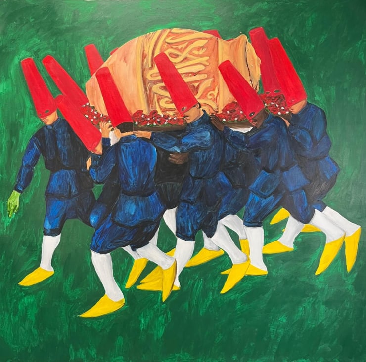 Anuar Khalifi, Everlast, 2025, Acrylic on Canvas, 190 x 177 cm.