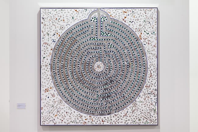 Monir Shahroudy Farmanfarmaian, Installation view at Art Basel Hong Kong 2017