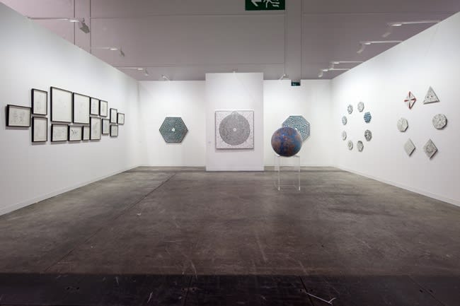 Monir Shahroudy Farmanfarmaian, Installation view at Art Basel Hong Kong 2017