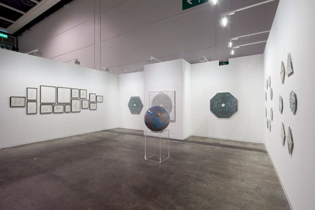 Monir Shahroudy Farmanfarmaian, Installation view at Art Basel Hong Kong 2017