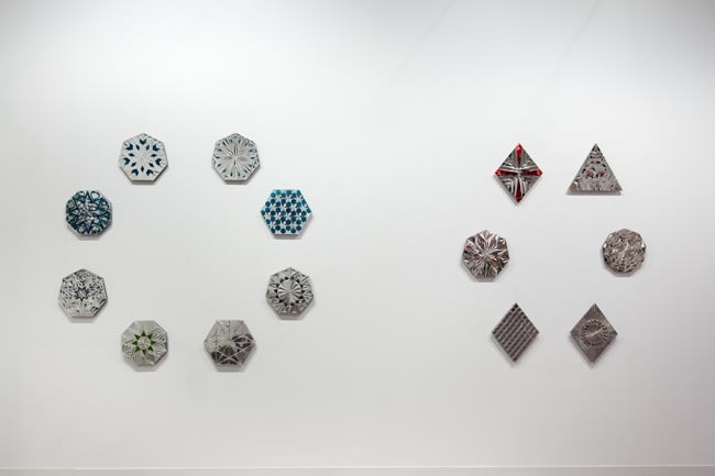 Monir Shahroudy Farmanfarmaian, Installation view at Art Basel Hong Kong 2017