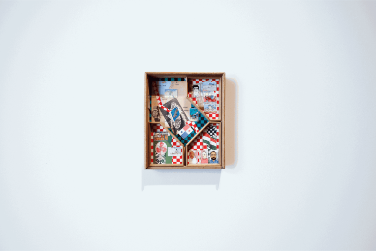 Installation view, At the Edge of Land, 2024, Jameel Arts Center. Photo by Daniella Baptista