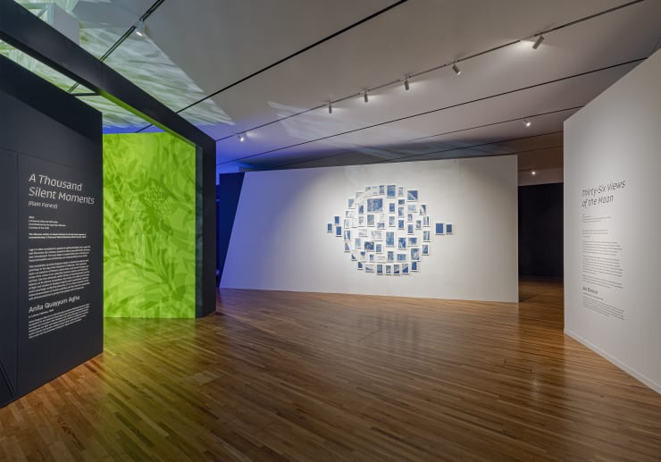 Installation views, Ala Ebtekar, Light: Visionary Perspectives, 2024, Aga Khan Museum. Photographer Toni Hafkenscheid.