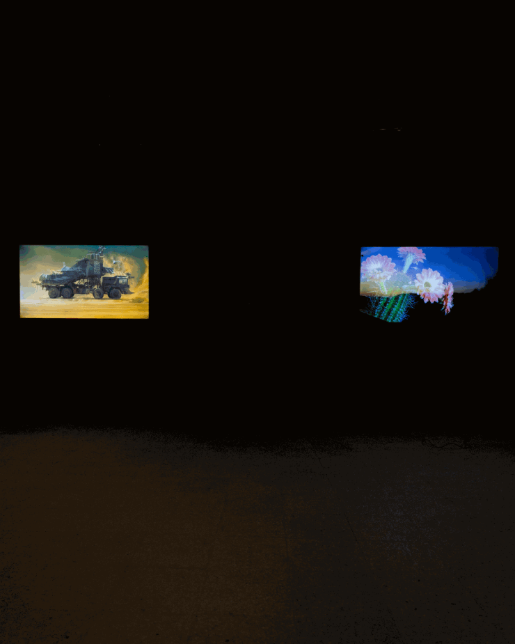 Installation view, Sophia Al Maira, Roma Amor: The Fall of Empires, 2024, De Renava