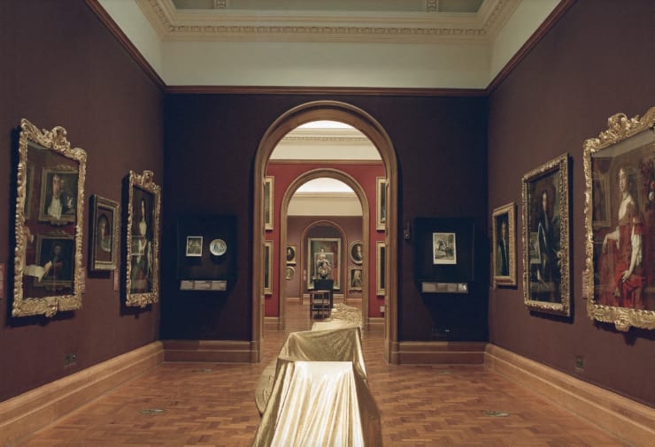 Lamya Gargash, Rooms 7, 8 & 9 The National Portrait Gallery London, UK, 2024, C - Type Print, 40 x40cm