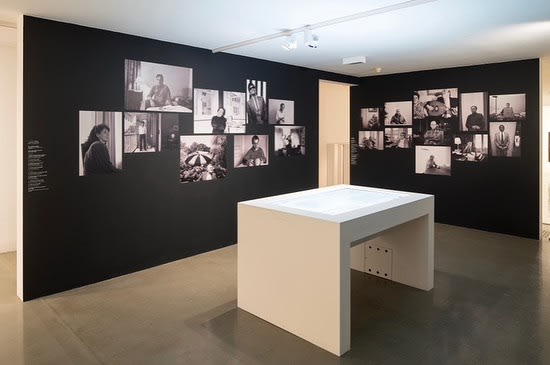Installation view, Fouad Elkoury, Arab Presences - Modern Art and Decolonization. Paris 1908-1988, Musée d’Art Moderne de Paris. Photos by...