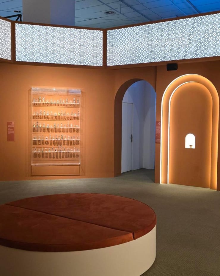 Installation view, Perfumes of the East, 2024, The National Museum, Riyadh, Ministry of Culture.