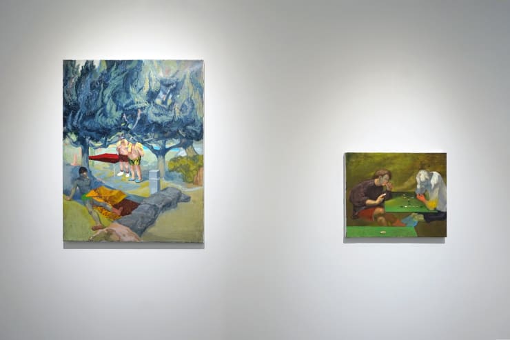 Tina Keng Gallery at Art Basel in Basel, installation view, 2025, Basel, Switzerland. © Tina Keng Gallery 耿畫廊於瑞士巴塞爾藝術展，展場照，2025，巴塞爾，瑞士。© 耿畫廊