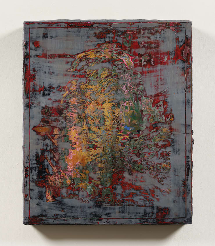 蘇孟鴻, 山水習作（銀底）, 2020