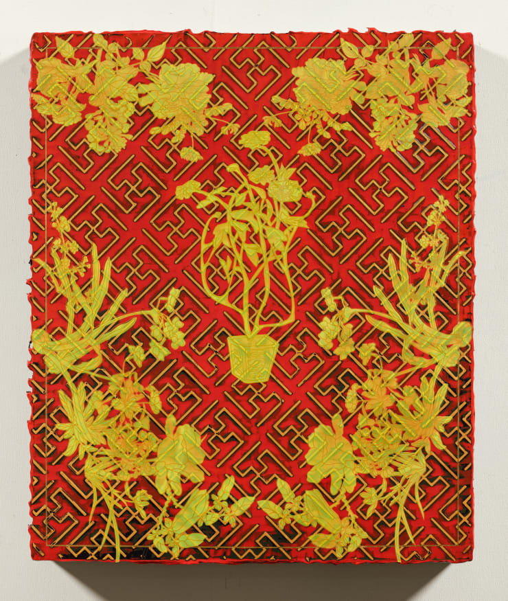 蘇孟鴻, 《致Durston夫人（紅底）》, 2021