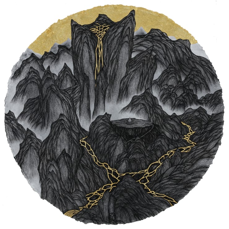 姚瑞中, 千巖萬壑：靜修圖, 2018