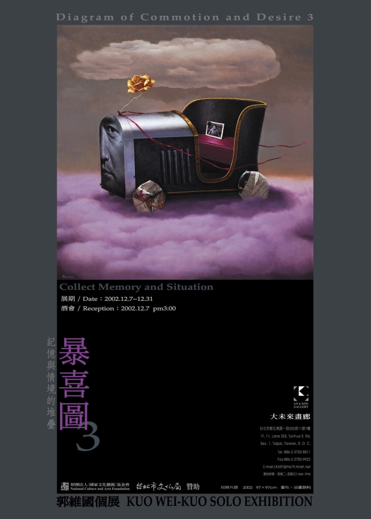 Kuo Wei-Kuo｜Diagram of Commotion and Desire III—Collect Memory and Situation Kuo Wei-Kuo