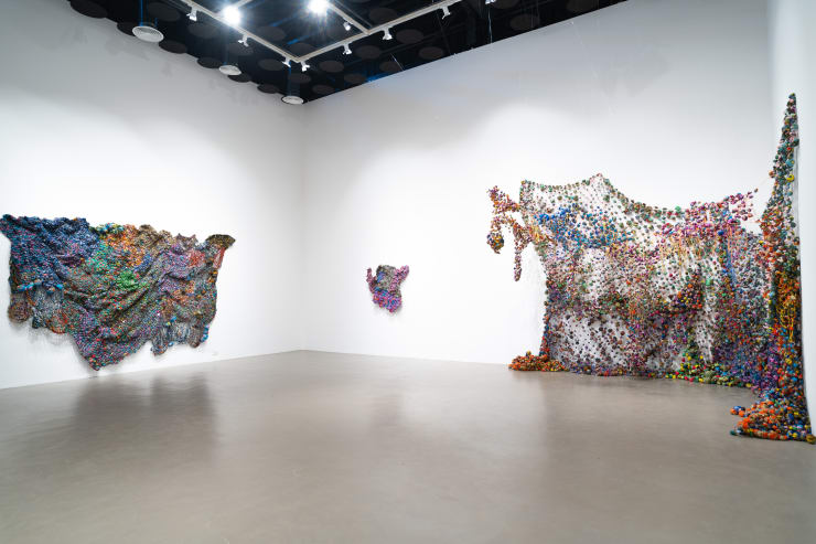 Installation view: Samuel Nnorom 'Emotional Catch'