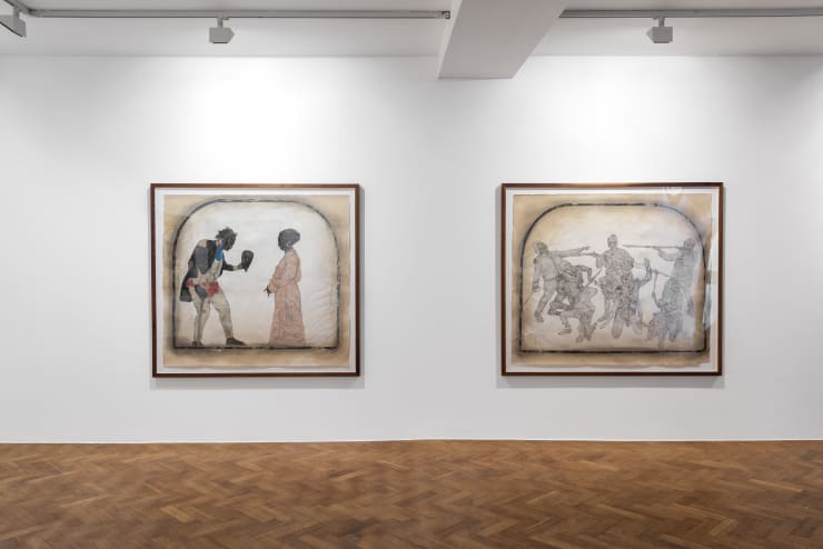 Umar Rashid (Frohawk Two Feathers) In The Court of the Crimson Queen or White Lady On A Horse