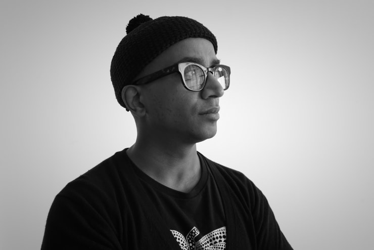 Portrait of the artist Dawit L. Petros