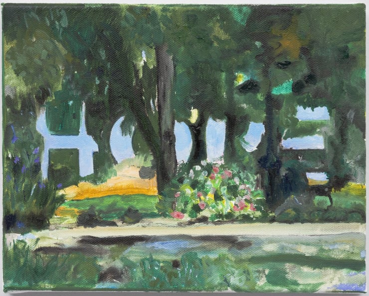 Andrew Pierre Hart, After Cezanne in Jas de Bouffan a light broke through or a proposal for a sculpture park...