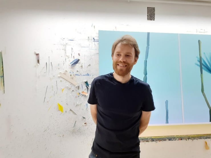 What artists are doing now. Linas Jusionis in Vilnius