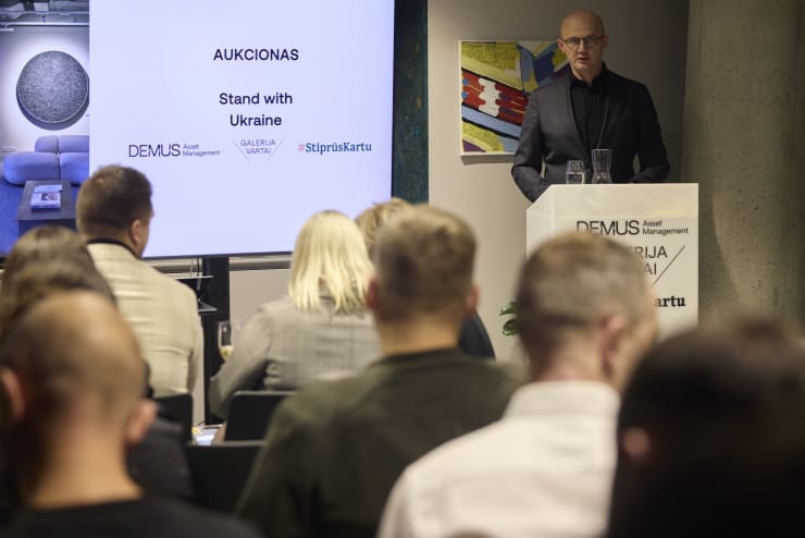 Auction Stand With Ukraine: €134,300 raised!