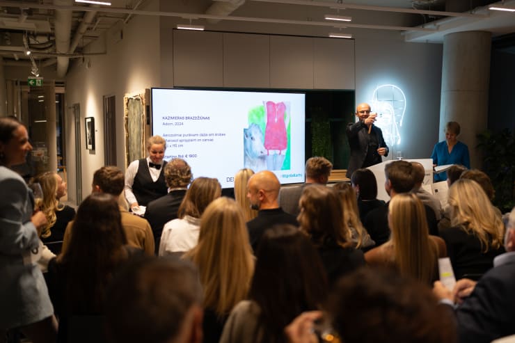 Auction Stand With Ukraine: €188 600 raised!, Collaboration with Stiprūs Kartu and Demus Asset Managment