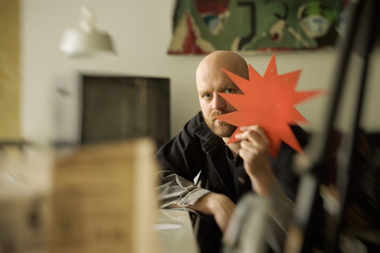 Artist Robertas Narkus, Ⓒ Audrius Solominas