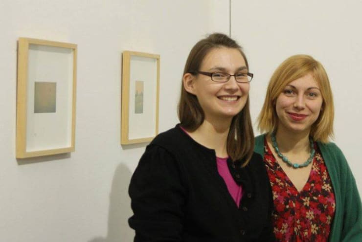 Curator Eglė Juocevičiūrė and artist Emilija Škarnulytė Thurstday review 29 12 2011