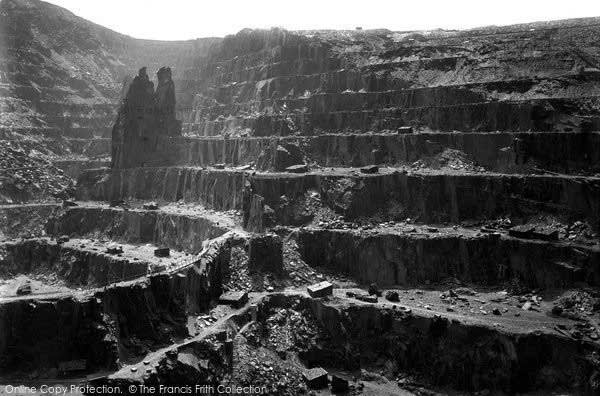 Photo of ‘Bethesda Quarry’ in Penrhyn Wales, c. 1960