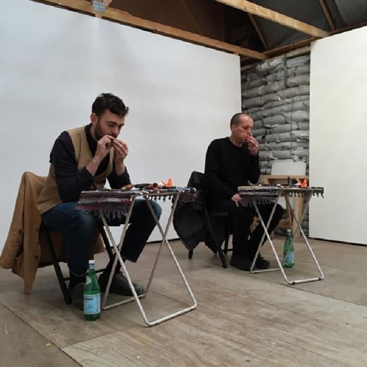 DUO at Cafe OTO Project Space, London, 04.06.17, Photographer: Elisa Fontana