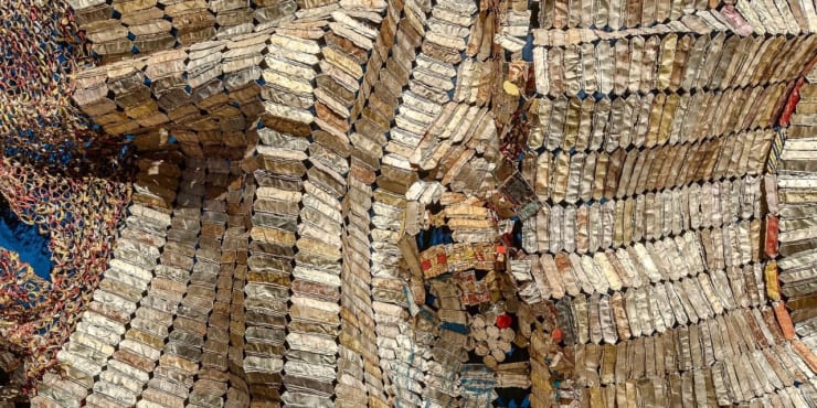 El Anatsui at Haus der Kunst