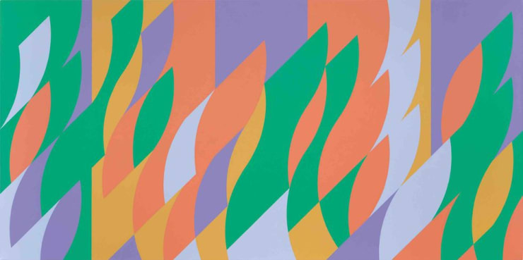 Bridget Riley, Painting with Verticals 3, 2006