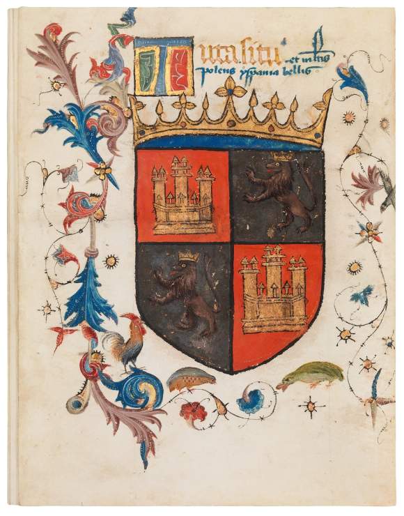 Compendium made for Juan II, King of Castile and Leon