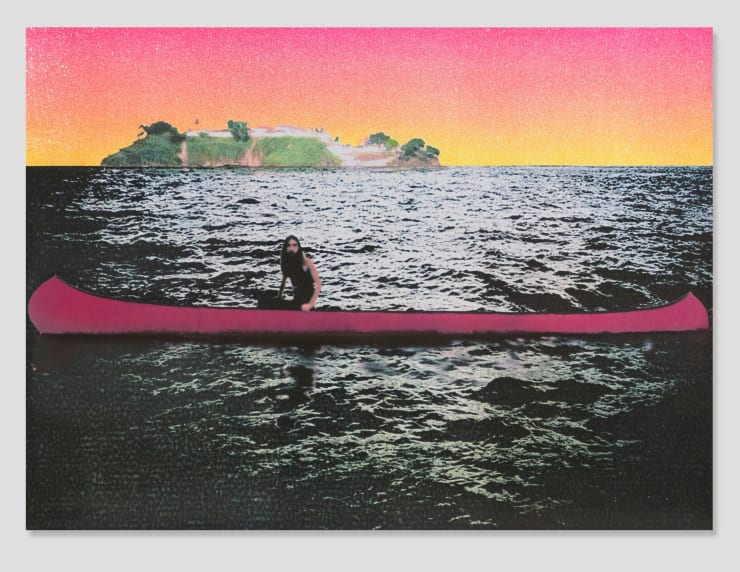 Peter Doig, Canoe Island, 2000