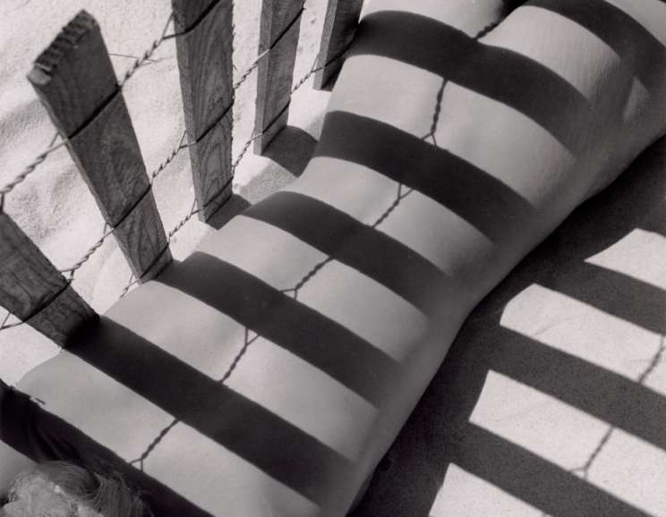 Fernand Fonssagrives - Fernand Fonssagrives Sand Fence, c. 1930 - 1939 Signed and titled with annotations in pencil verso Silver gelatin print Image: 12 1/4 x 10 1/4 inches Paper: 12 13/16 x 10 13/16 inches