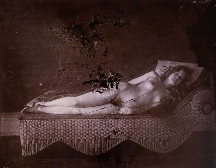 E.J. Bellocq - <em>Woman on Wicker</em>, 1911-1913