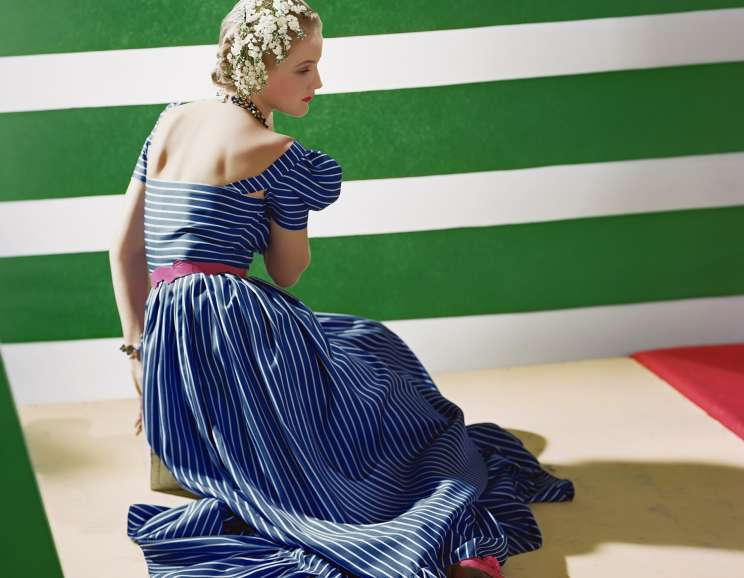 Horst P. Horst - Muriel Maxwell, Ensemble by Sally Victor, bag by Paul Flato, Sunglasses by Lugene