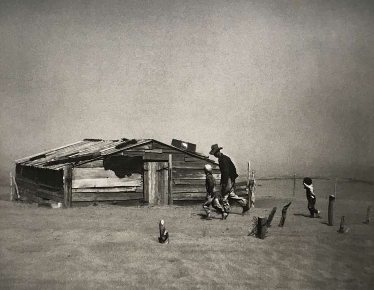 Arthur Rothstein - <em>Eroded land on tenant's farm. Walker County, Alabama</em>, 1937