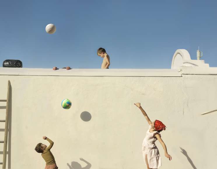 Julie Blackmon - <em>Moonball</em>, 2025