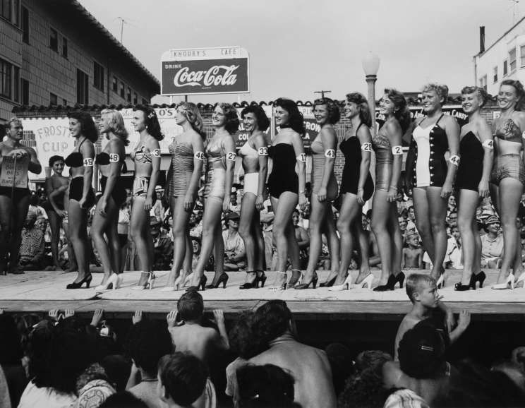 Don Jim - <em>Miss Muscle Beach Competition, Santa Monica, CA</em>, c. mid 1950s
